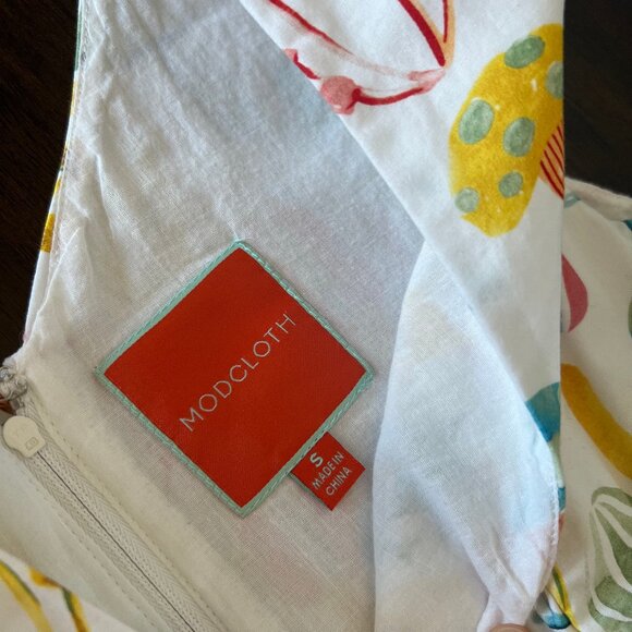 Mushroom Dress, Modcloth, fully lined, small - Picture 2 of 10
